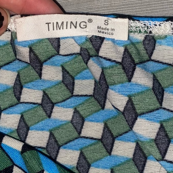 NWT Timing , Printed Halter Top, Super cute! - Picture 3 of 3